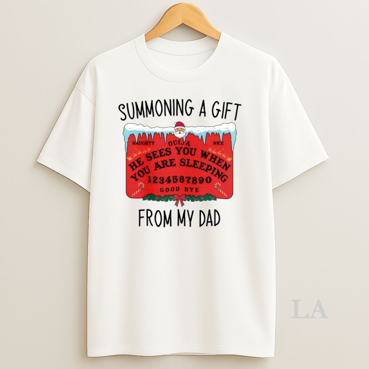 Original Summoning A Gift From My Dad Circle Shirt