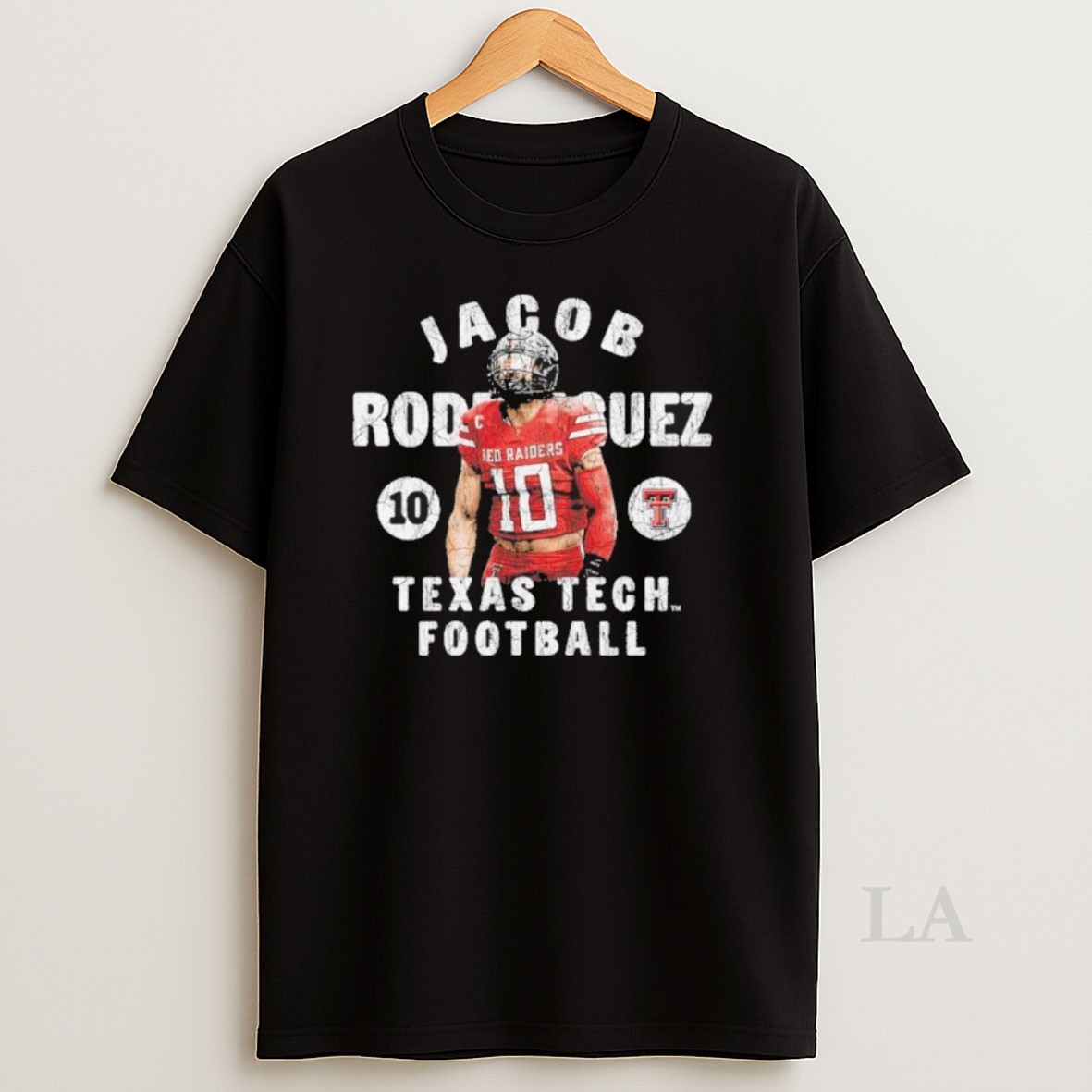 Original Texas Tech Football Jacob Rodriguez Shirt