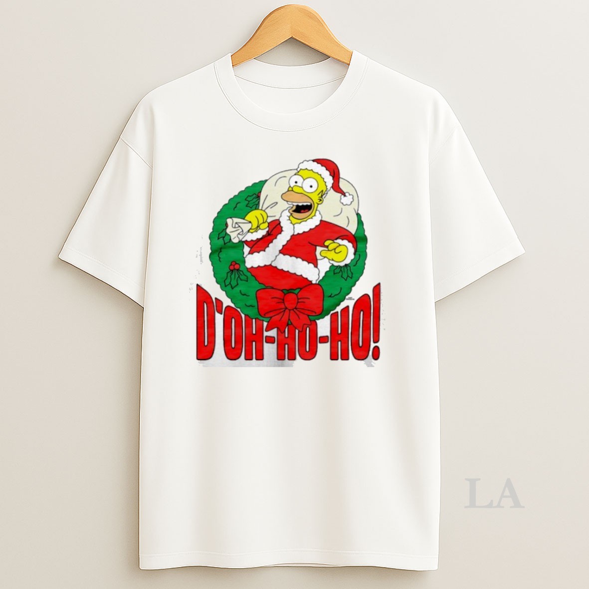 Original The Simpsons Homer Doh Ho Ho Christmas Shirt