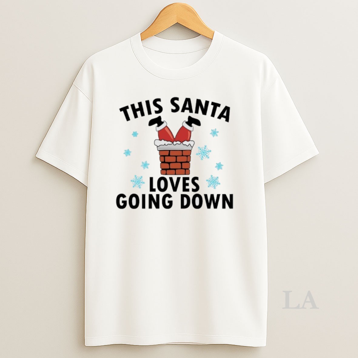 Original This Santa Loves Going Down Shirt
