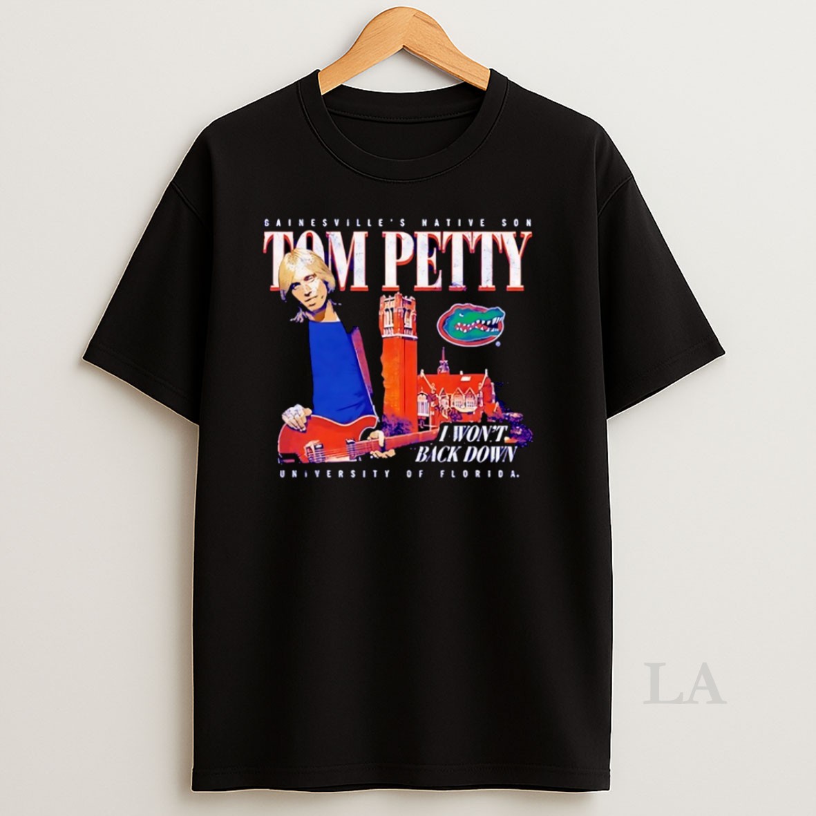 Original Tom Petty Florida Gators I Wont Back Down Shirt