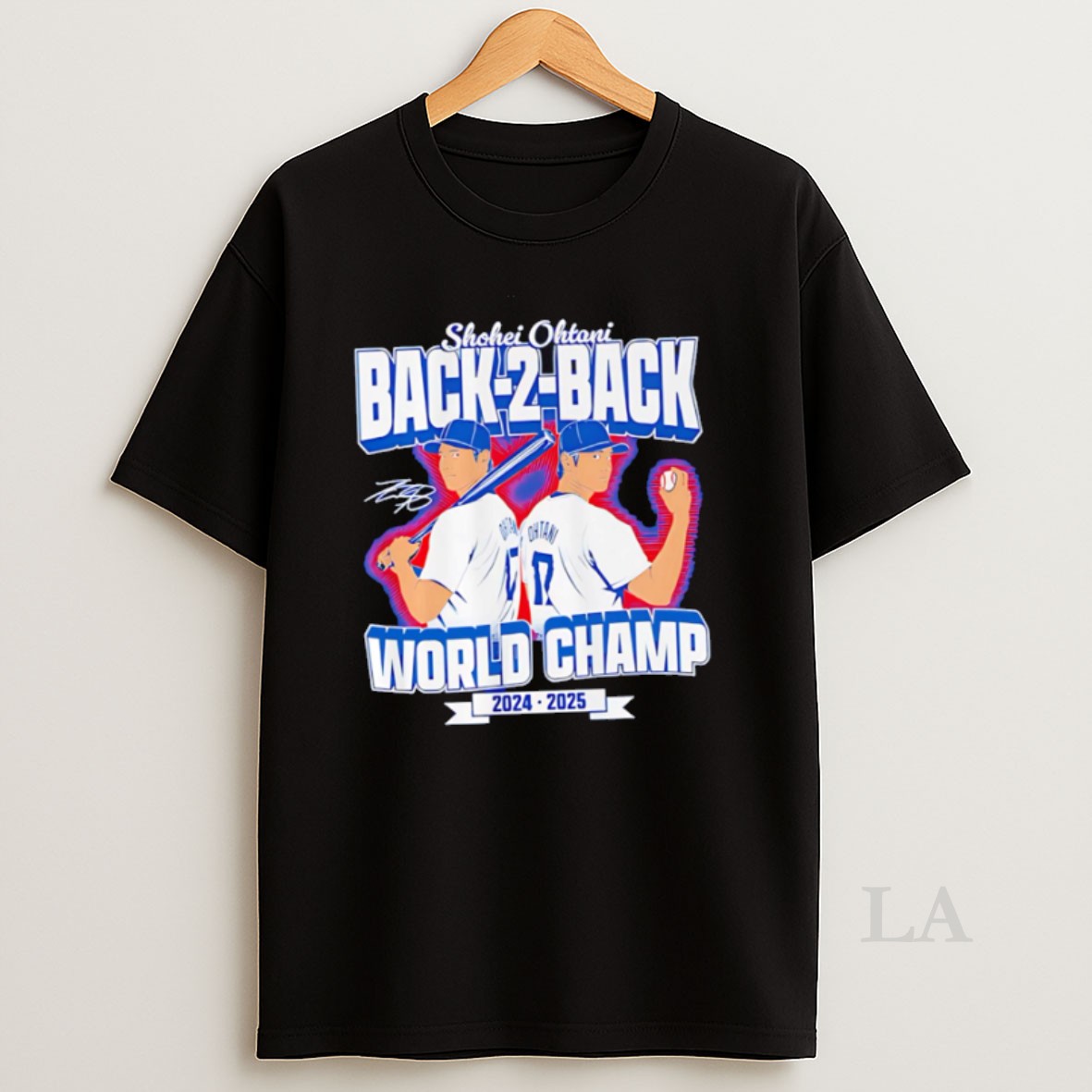 Original Top Back To Back World Champs Shohei Ohtani 2024 2025 Shirt
