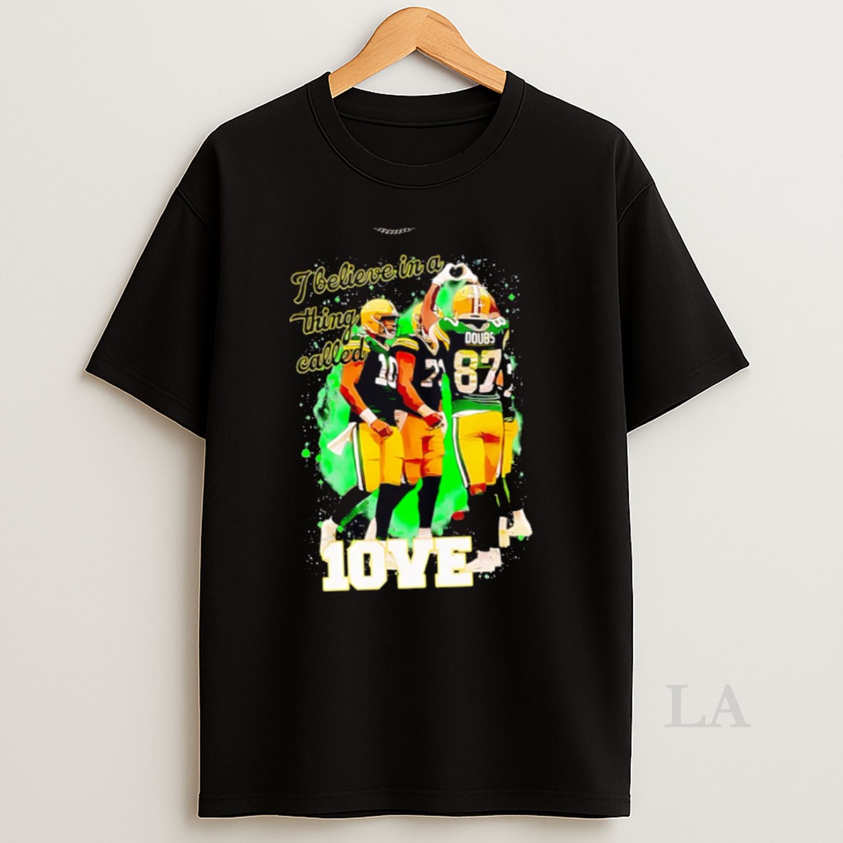 Original Top I Believe In A Thing Called Love Green Bay Packers Shirt
