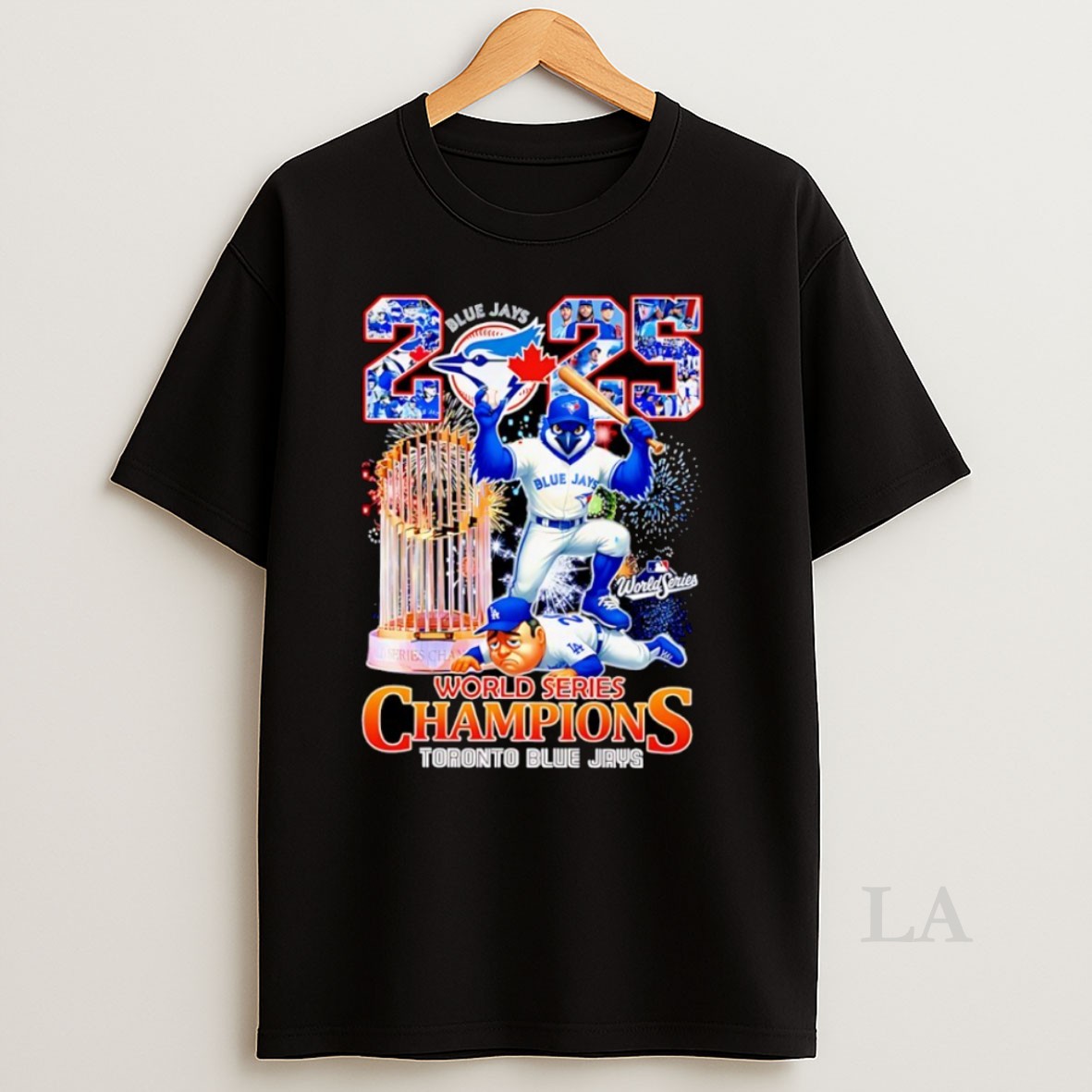 Original Toronto Blue Jays 2025 Baseball World Series Champions Mascot Vintage Shirt