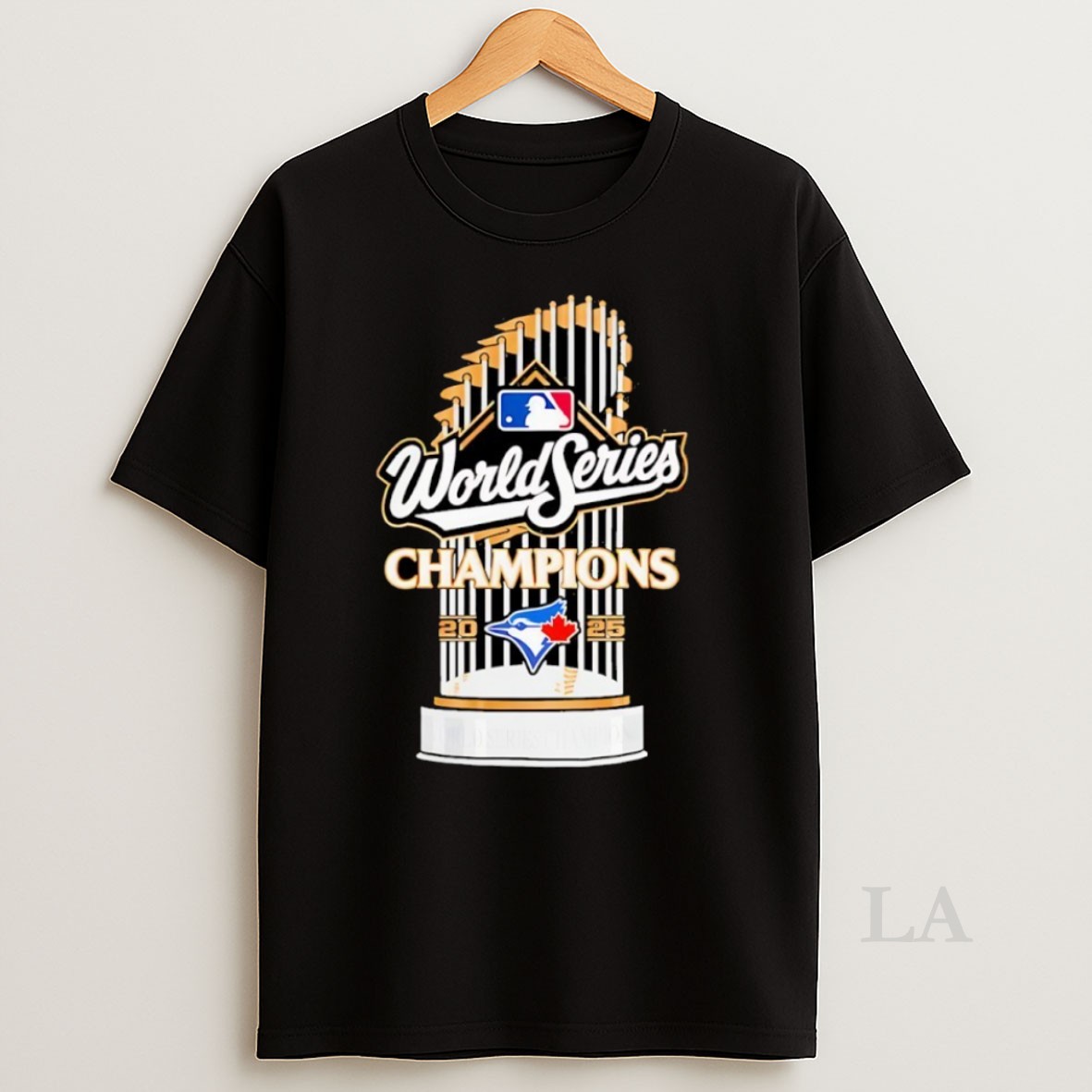 Original Toronto Blue Jays 2025 Champions Mlb World Series Winner Trophy Shirt