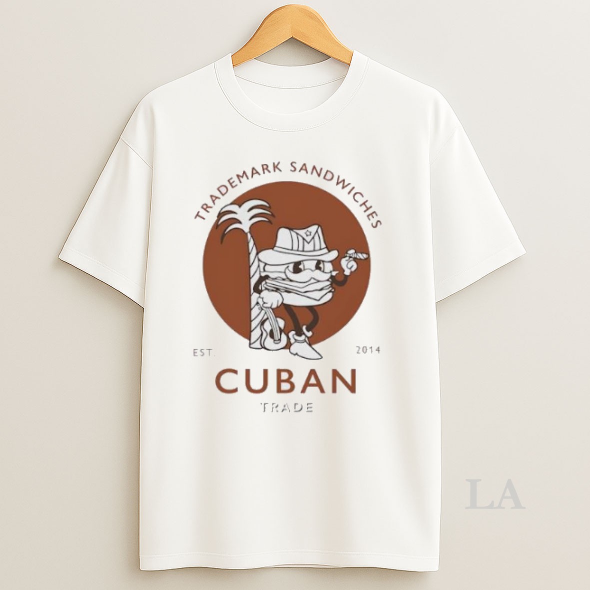Original Trademark Sandwich Cuban Est 2014 Shirt
