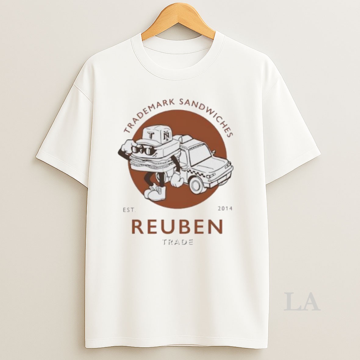 Original Trademark Sandwich Reuben Est 2014 Shirt
