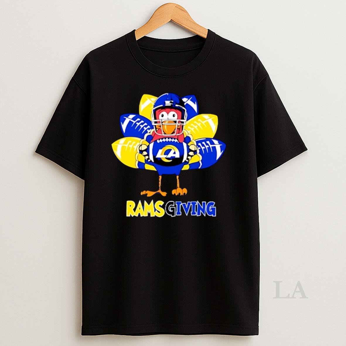 Original Turkey Los Angeles Rams Thanksgiving Day 2025 Shirt