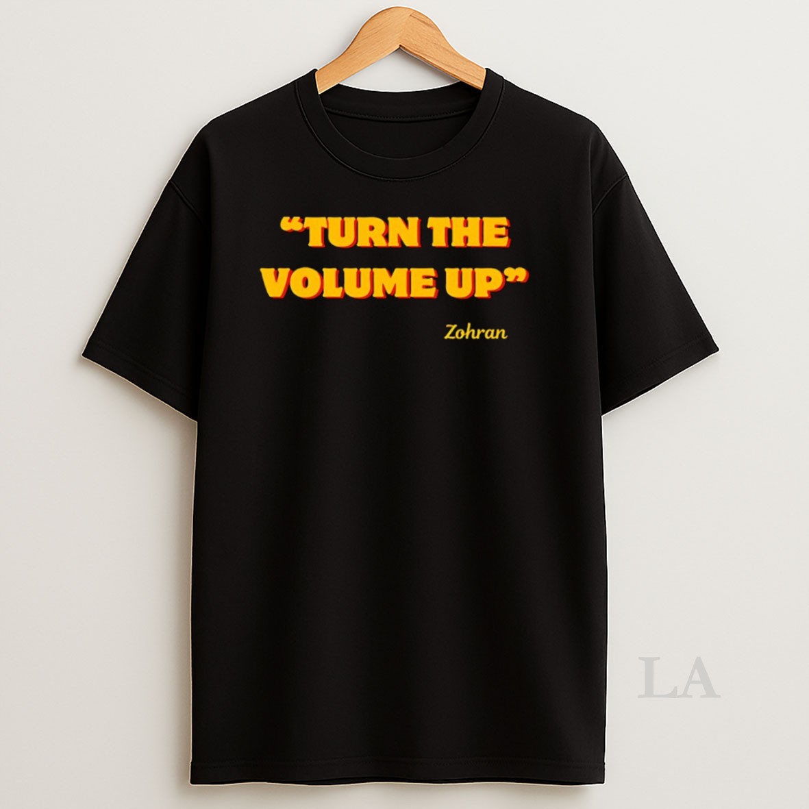 Original Turn The Volume Up Zohran Mamdani Shirt