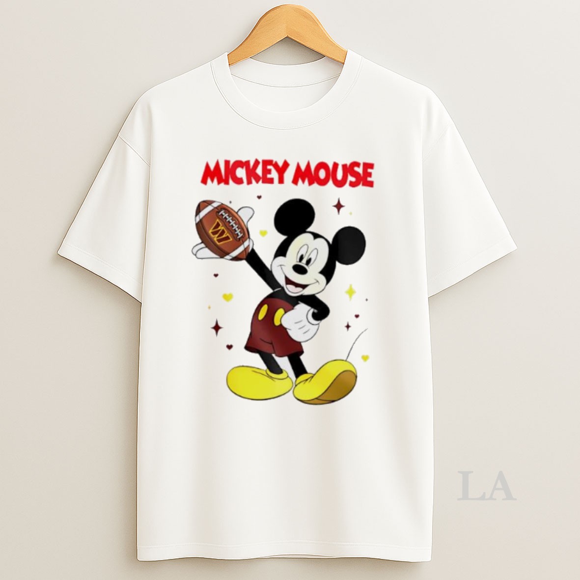 Original Washington Commanders Mickey Mouse Player 2025 Shirt
