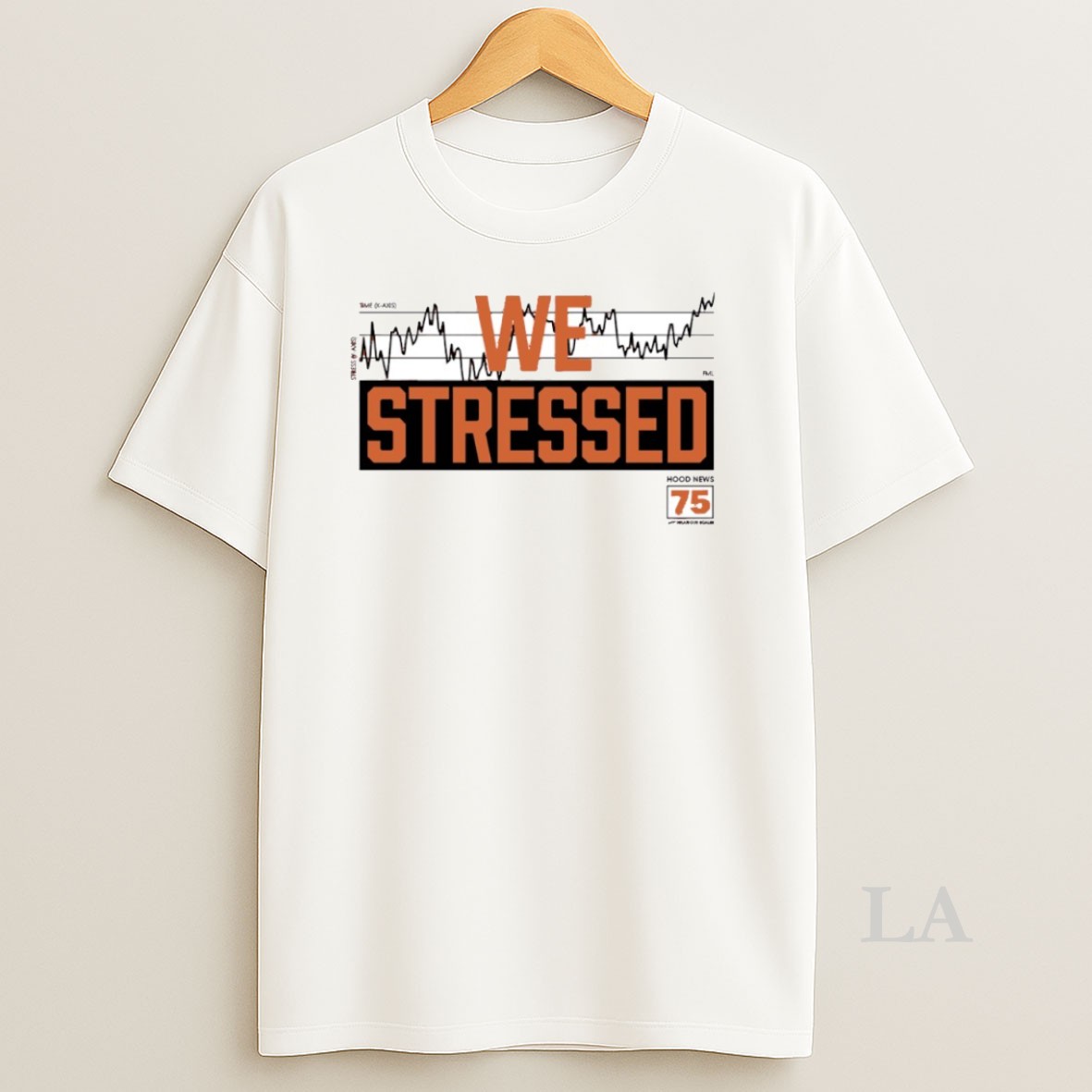 Original We Stressed Hood News 75 In Cincinnati Circle Shirt