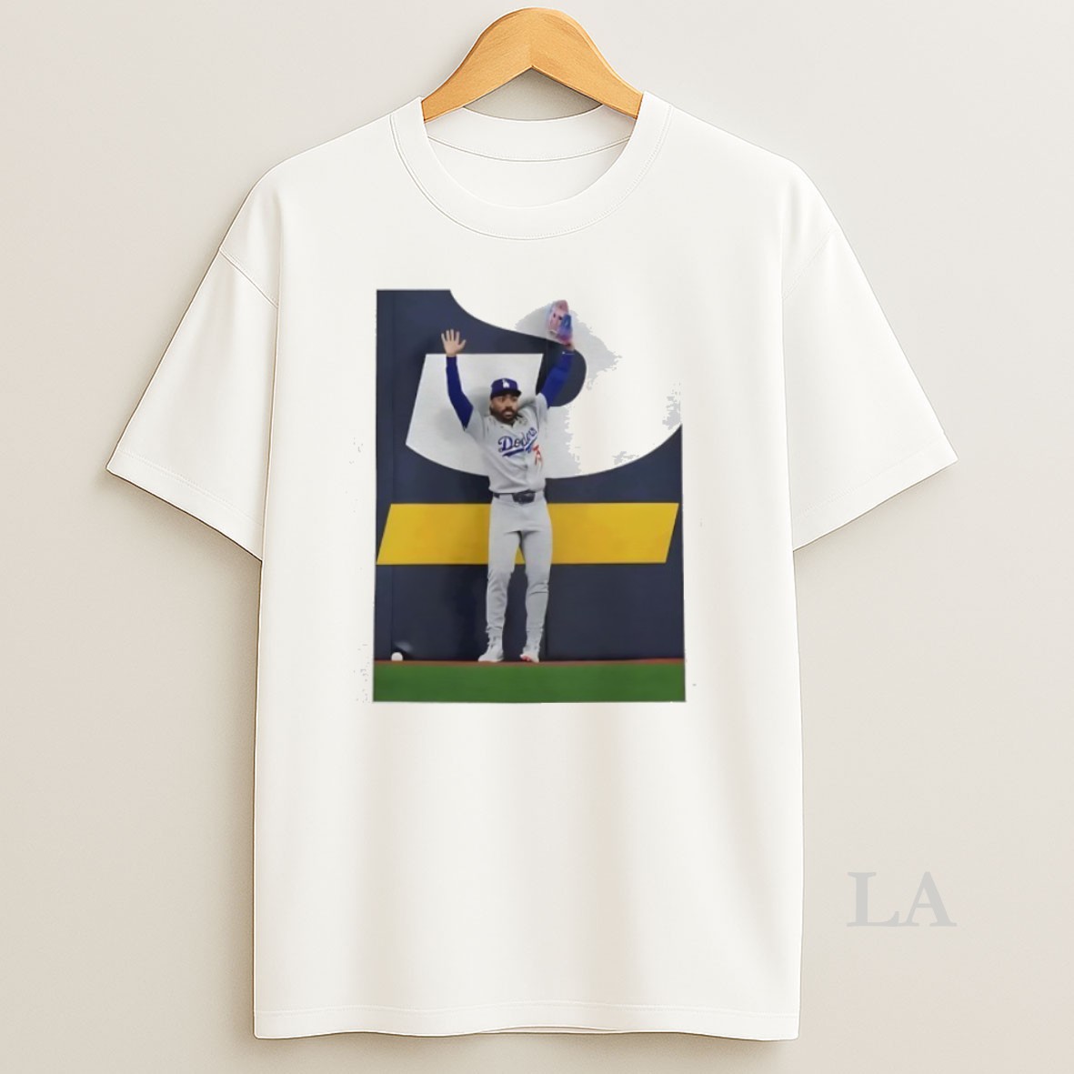 Original World Series Ground Rule Double Justin Dean Los Angeles Dodgers Shirt