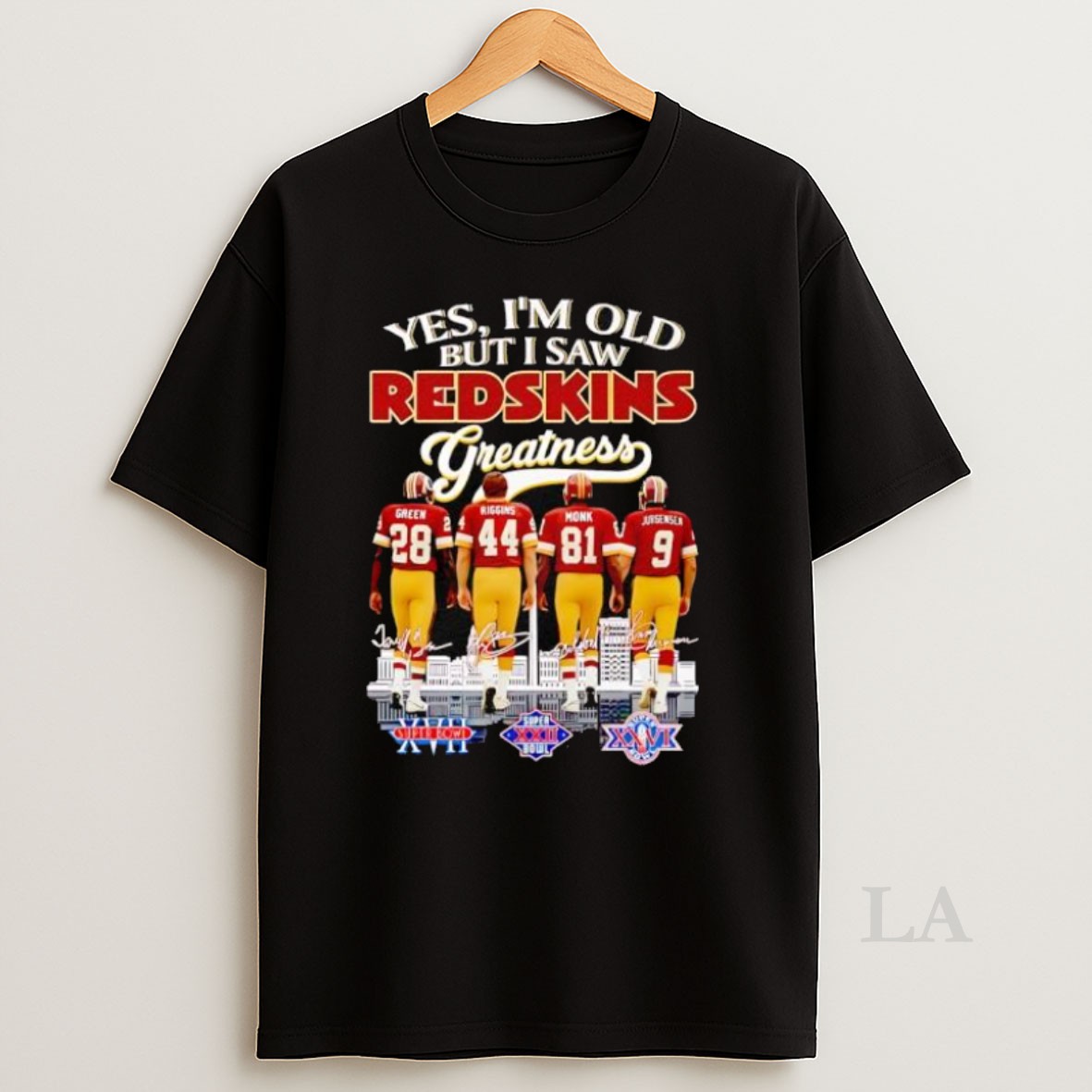 Original Yes Im Old But I Saw Washington Redskins Greatness Shirt