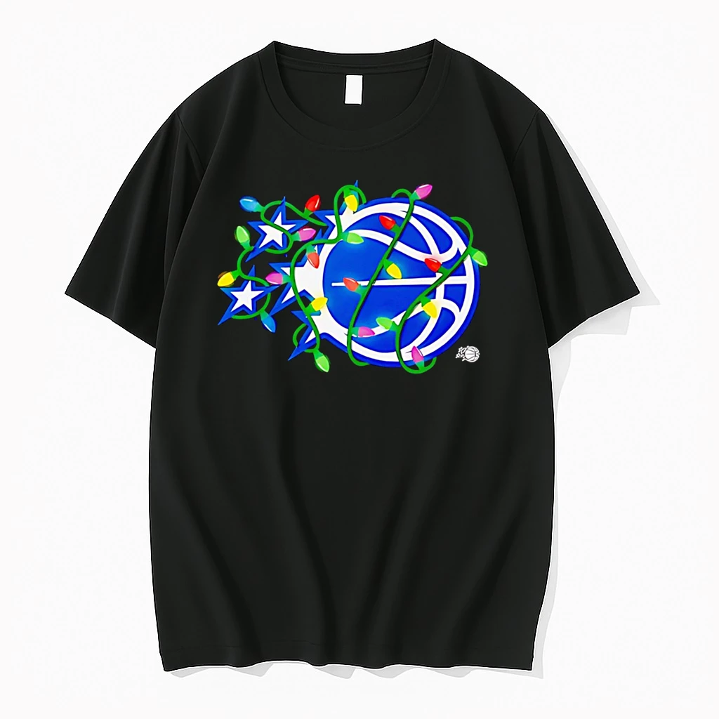 Orlando Magic Logo Lights Merry Christmas Shirts