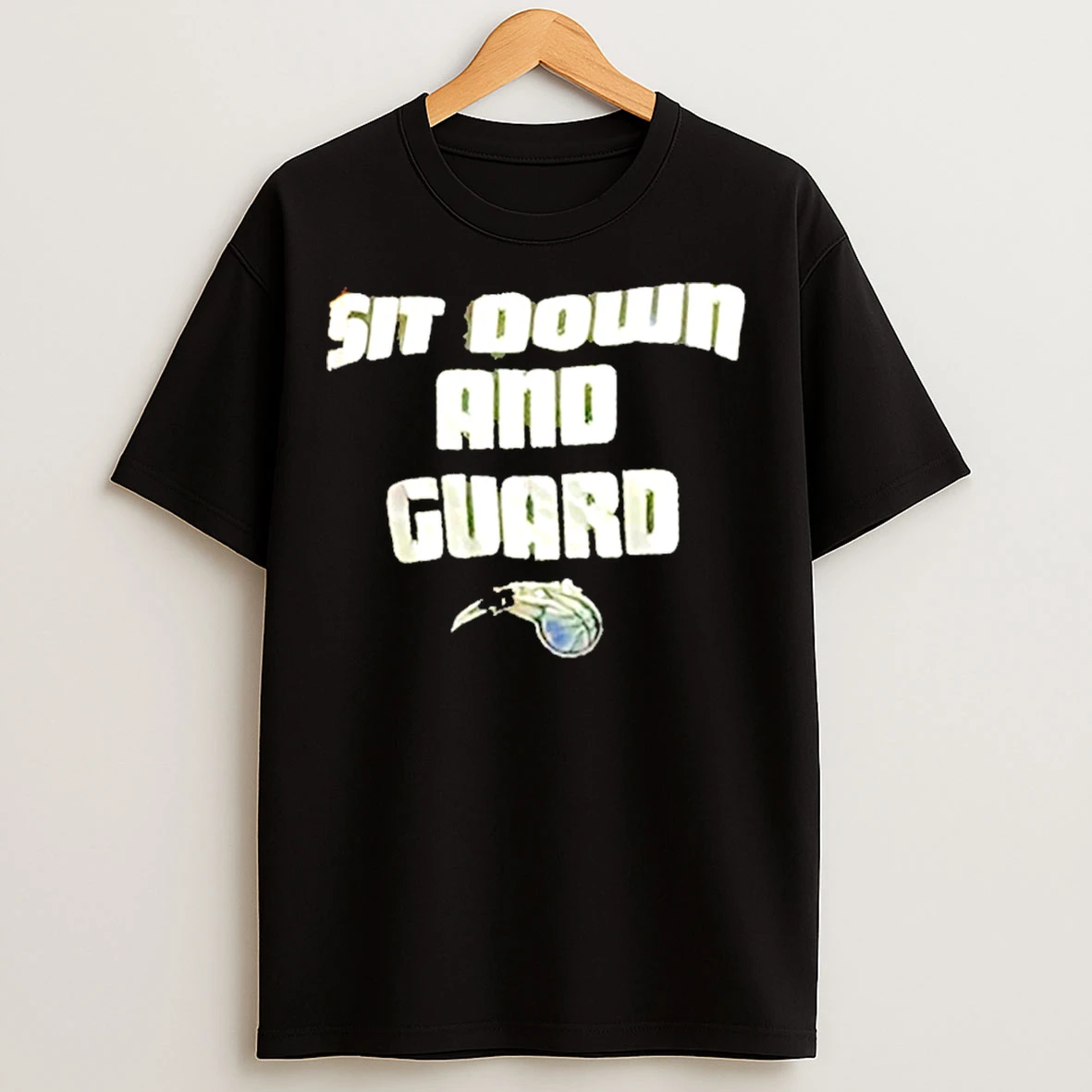 Orlando Magic Sit Down And Guard T Shirts
