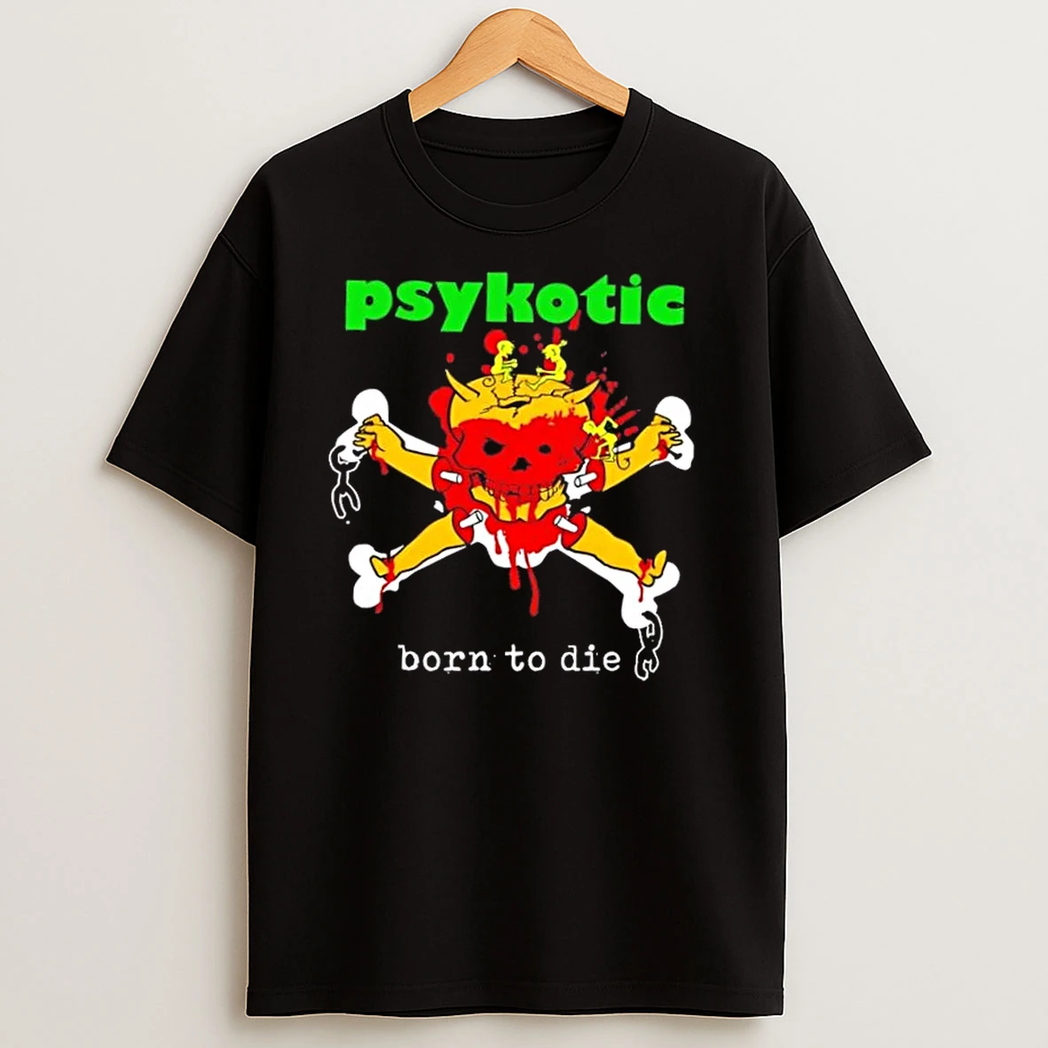 Osamason Born To Die Skull T Shirts