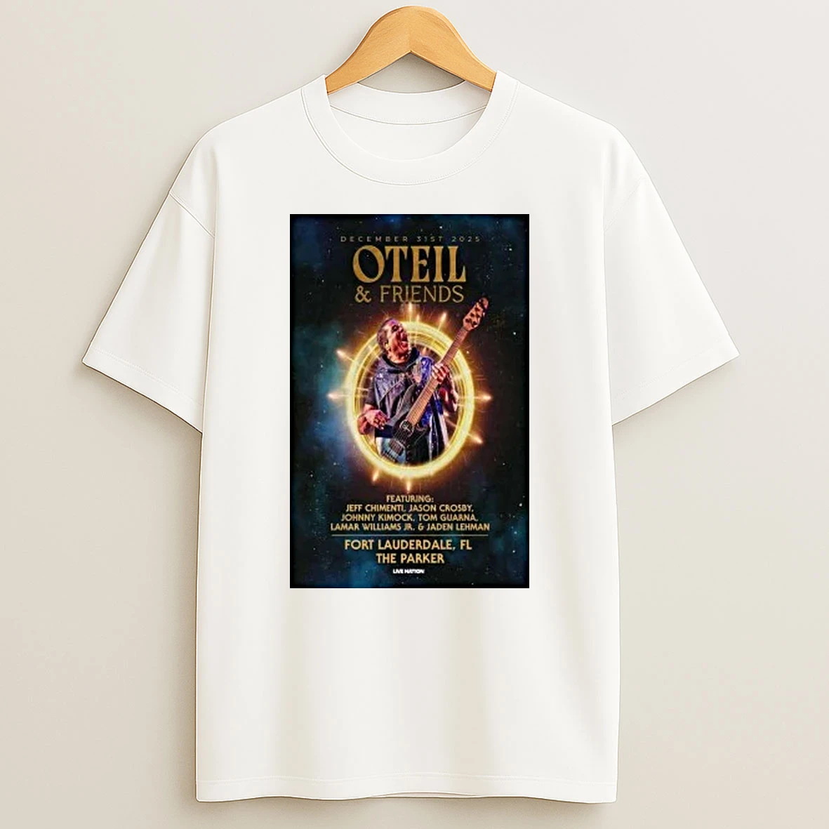 Oteil And Friends Fort Lauderdale Dec 31 2025 Shirts