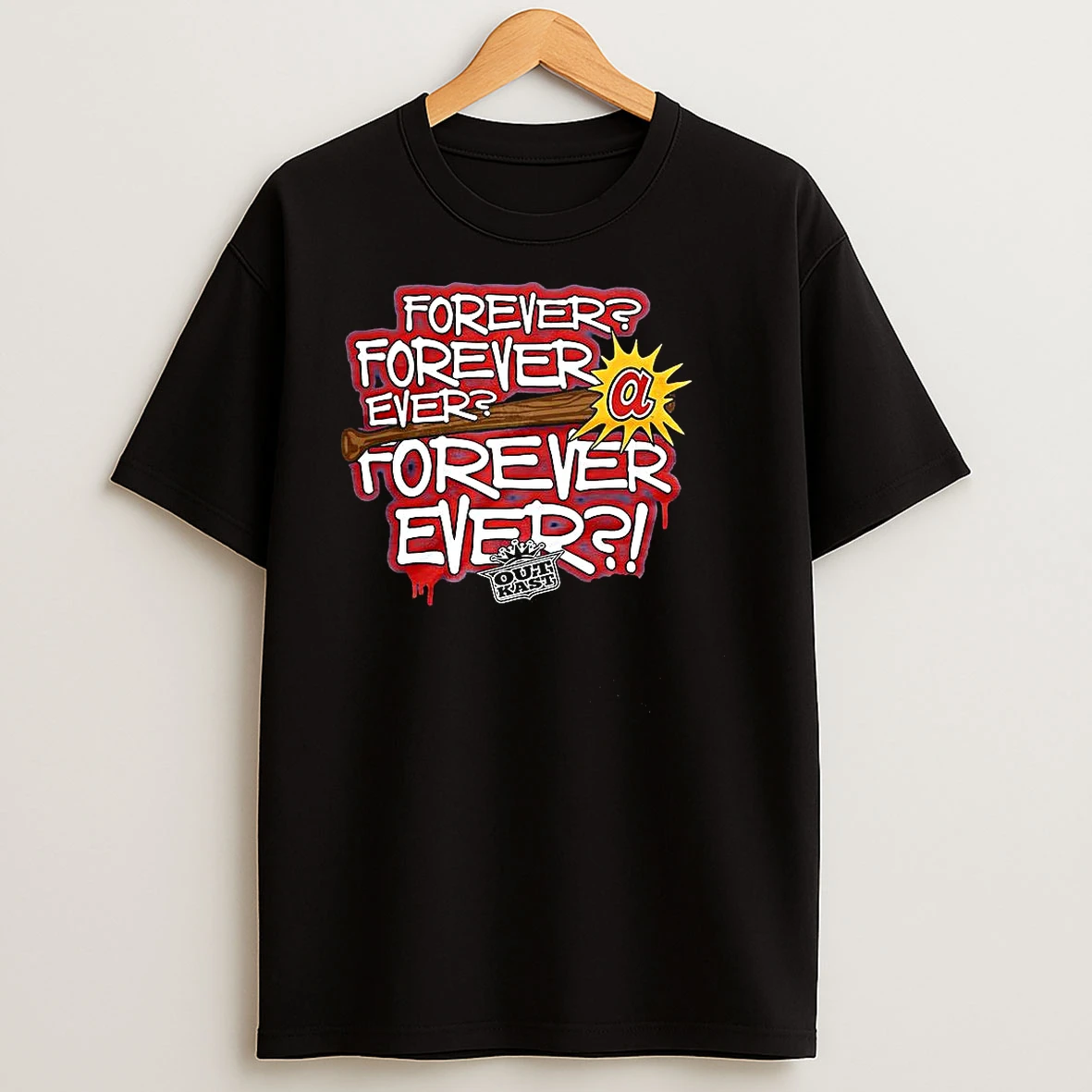 Outkast X Atlanta Braves Baseball Forever Ever Bat T Shirts