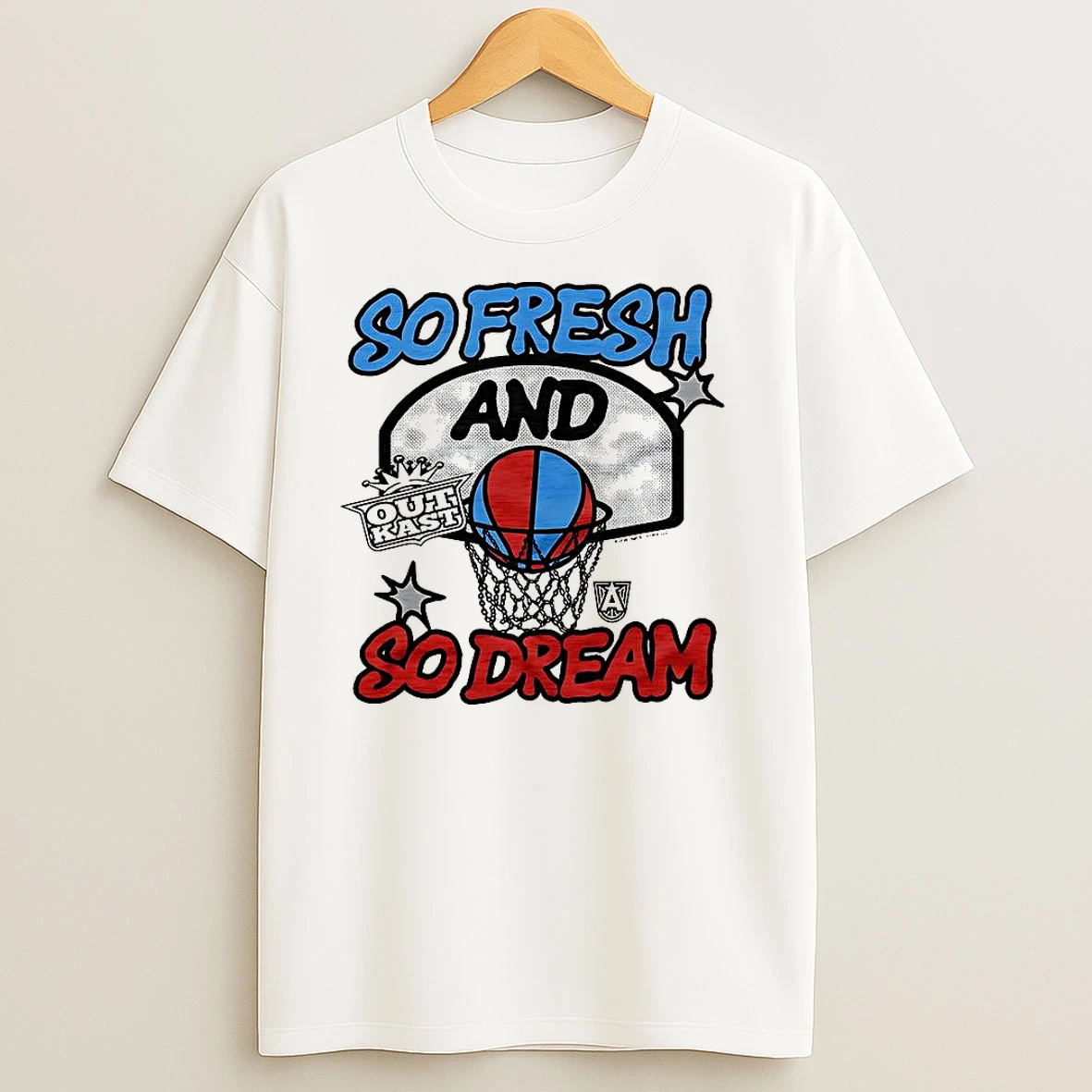 Outkast X Atlanta Dream Basketball So Fresh And So Dream Basket T Shirts