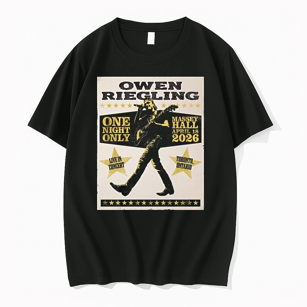 Owen Riegling Massey Hall Toronto On April 18 2026 Concert Shirts