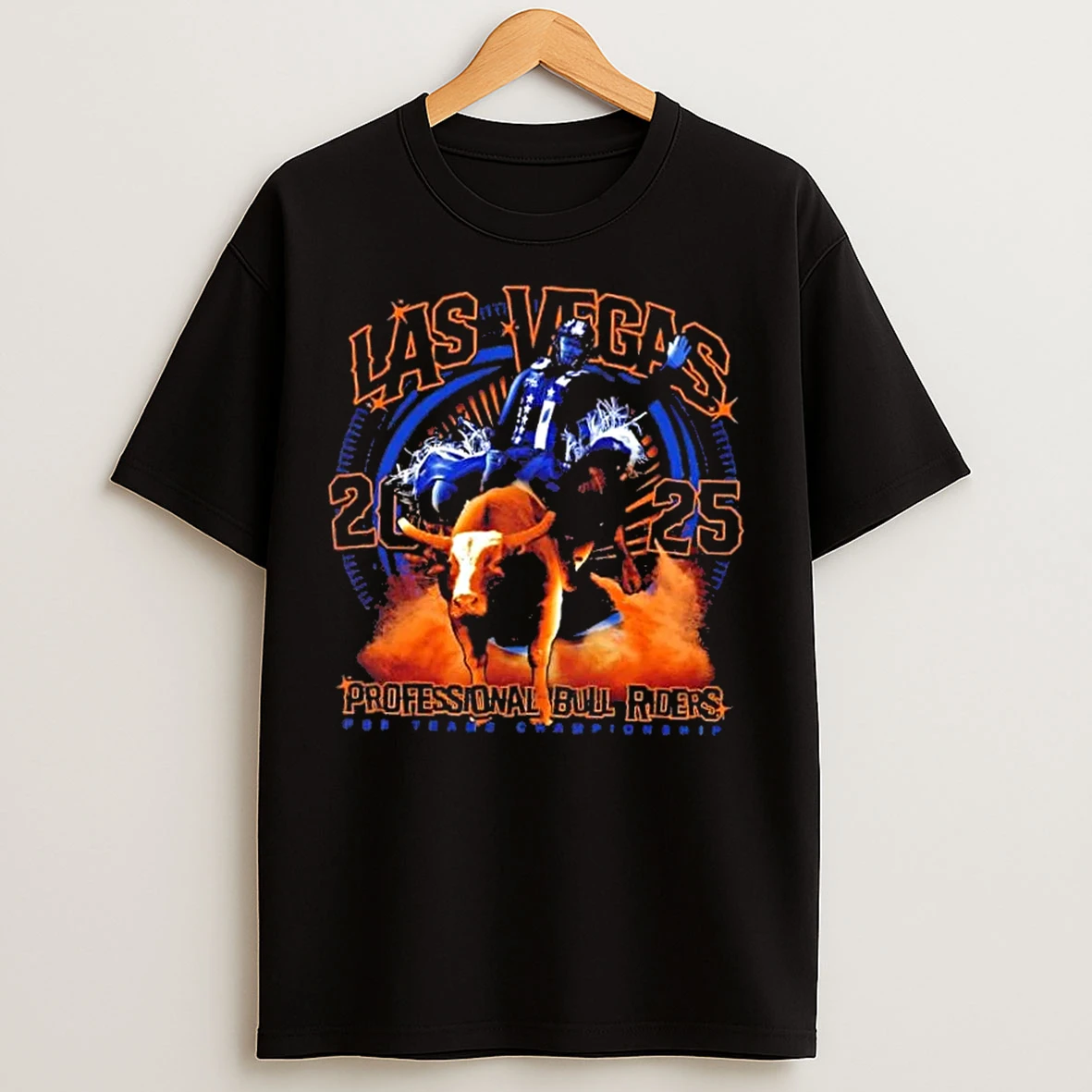 Pbr 2025 Teams Championship Bull Action Event T Shirts