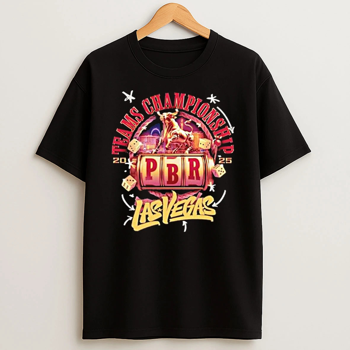 Pbr 2025 Teams Championship Slot Machine Shirts