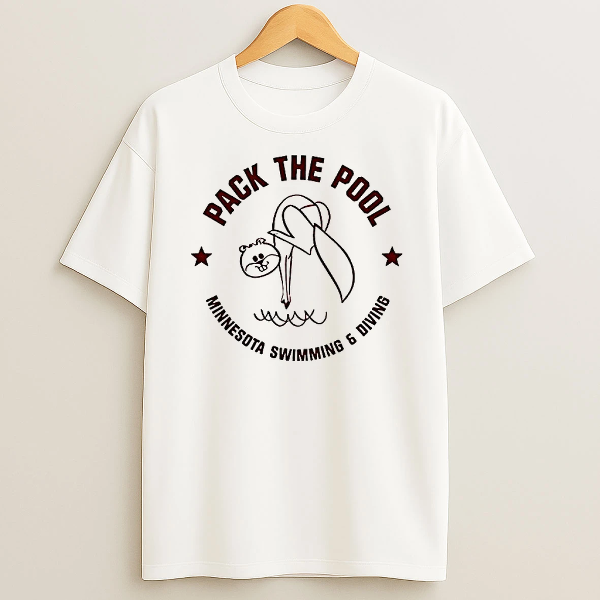 Pack The Pool Minnesota Swimming And Diving Shirts