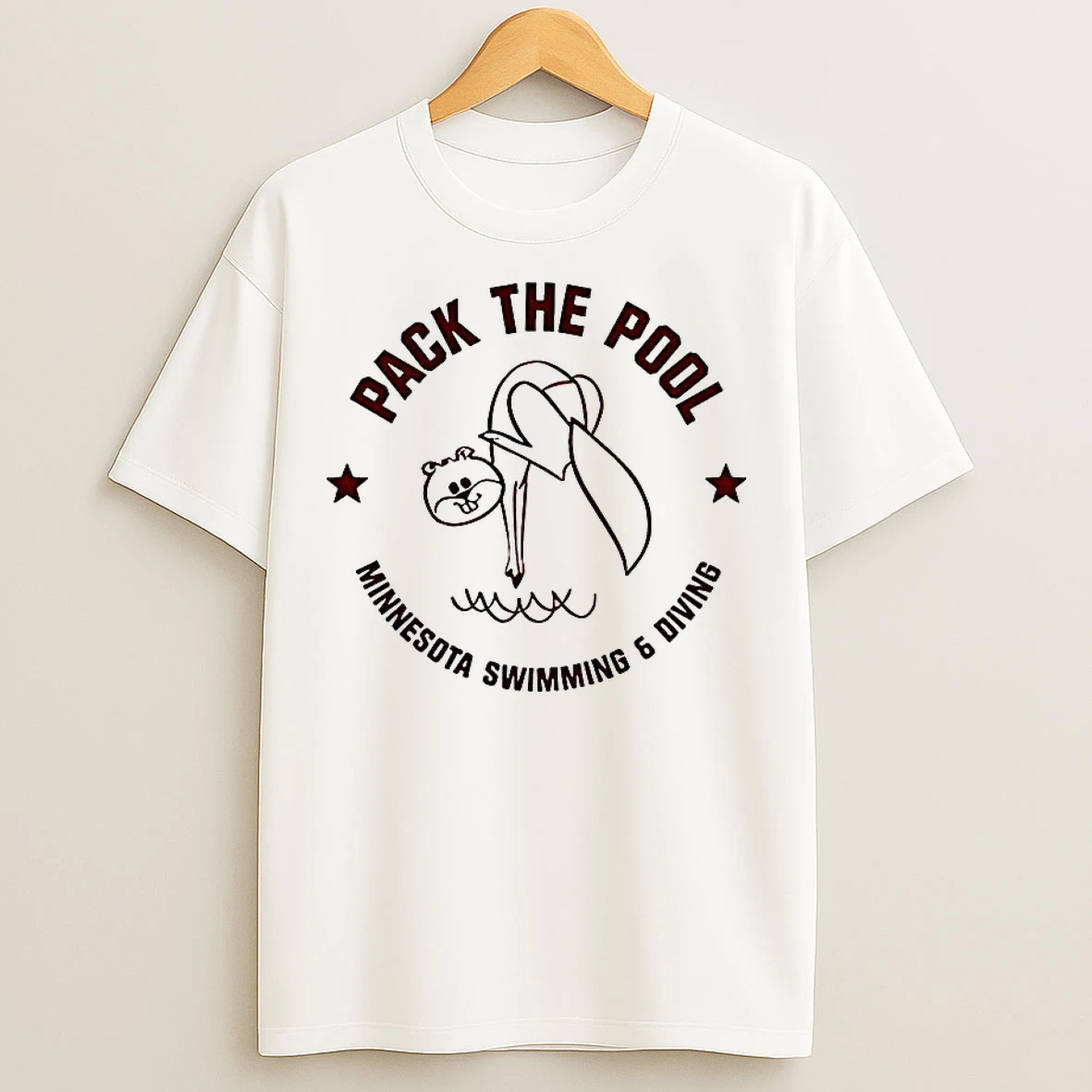 Pack The Pool Minnesota Swimming And Diving T Shirts