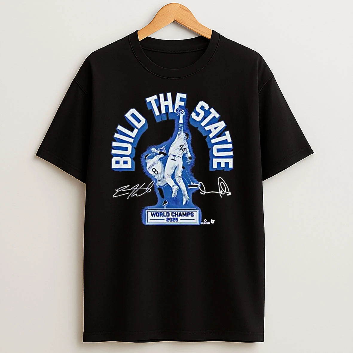 Pages Hernandez Build The Statue Los Angeles Baseball T Shirts