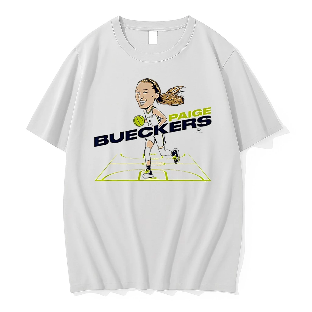 Paige Bueckers Dallas Wings Caricature 2025 Shirts