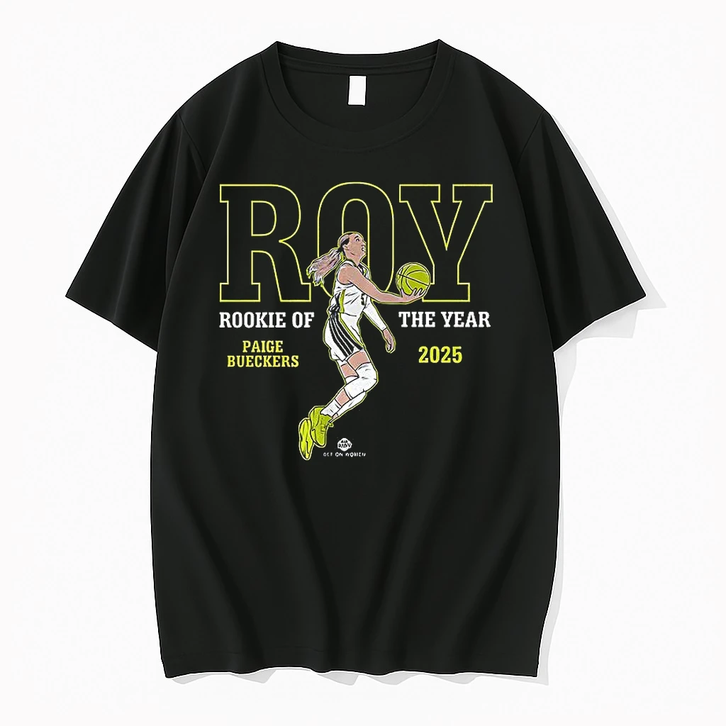 Paige Bueckers Dallas Wings Wnba Rookie Of The Year 2025 Shirts