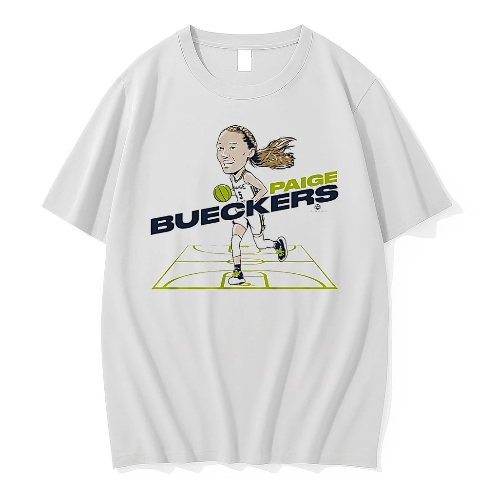 Paige Bueckers Caricature Dallas Wings Shirts