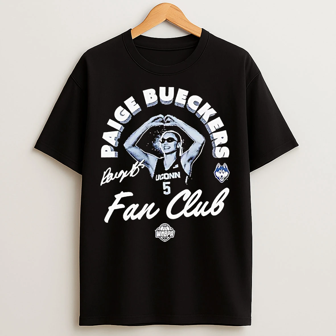 Paige Bueckers Fan Club Uconn Huskies T Shirts