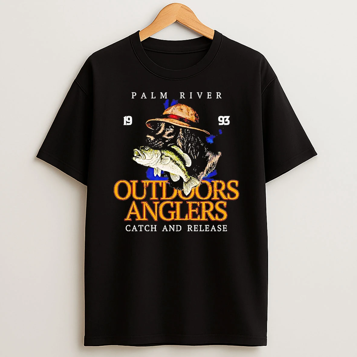Palm River Outdoors Anglers Catch And Release 1993 Shirts