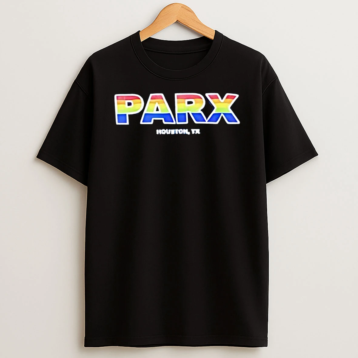 Parx Houston Tx Rainbow Gradient Shirts