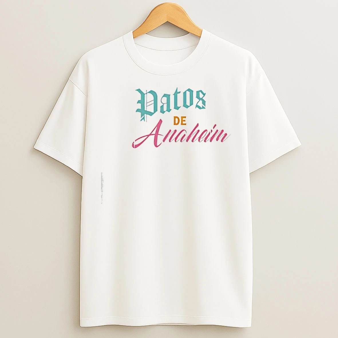 Patos De Anaheim 2025 Logo T Shirts