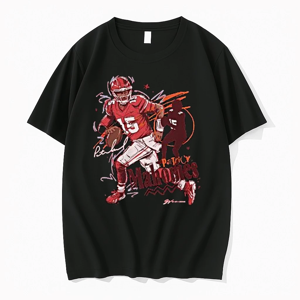 Patrick Mahomes Kansas City Scribble Signature Shirts