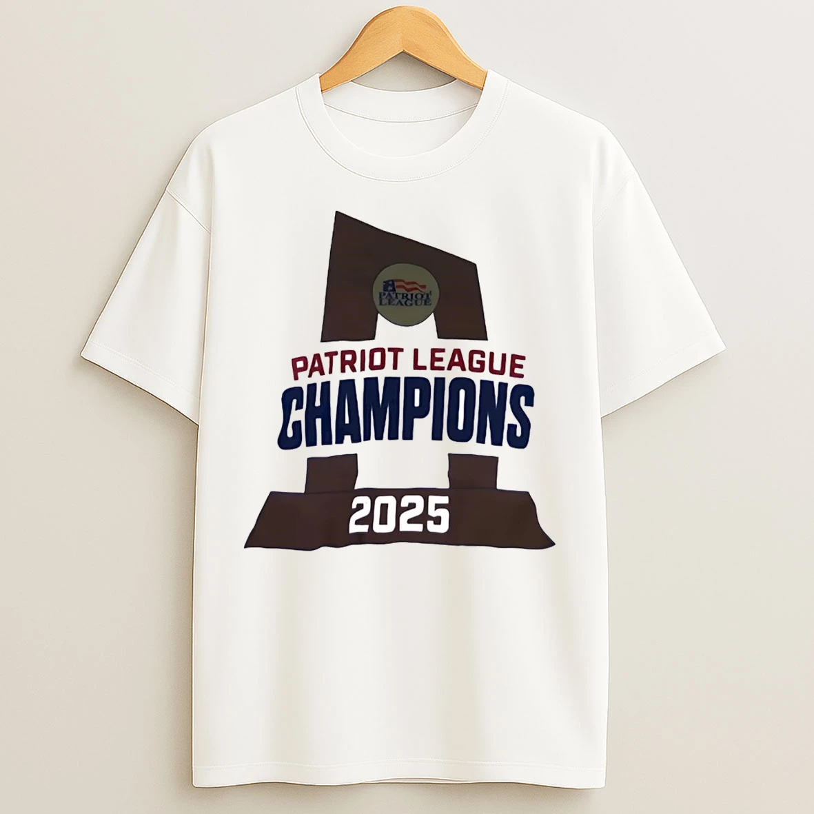 Patriot League Champions 2025 Trophy T Shirts