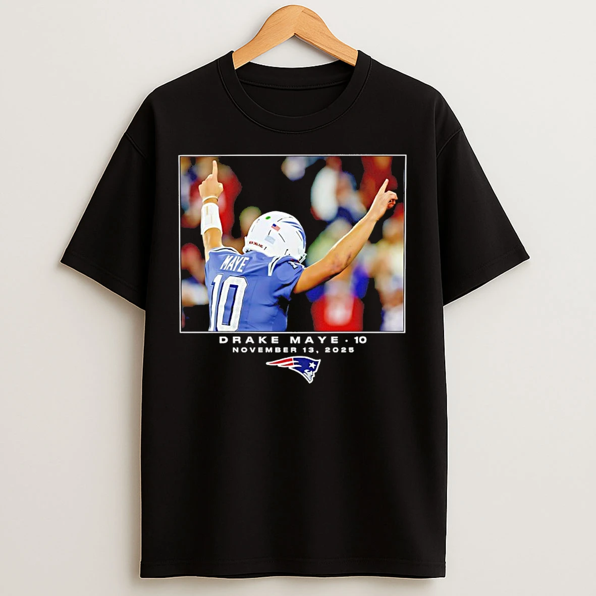 Patriots Drake Maye Nfl Flash Features Week 11 Nov 2025 T Shirts
