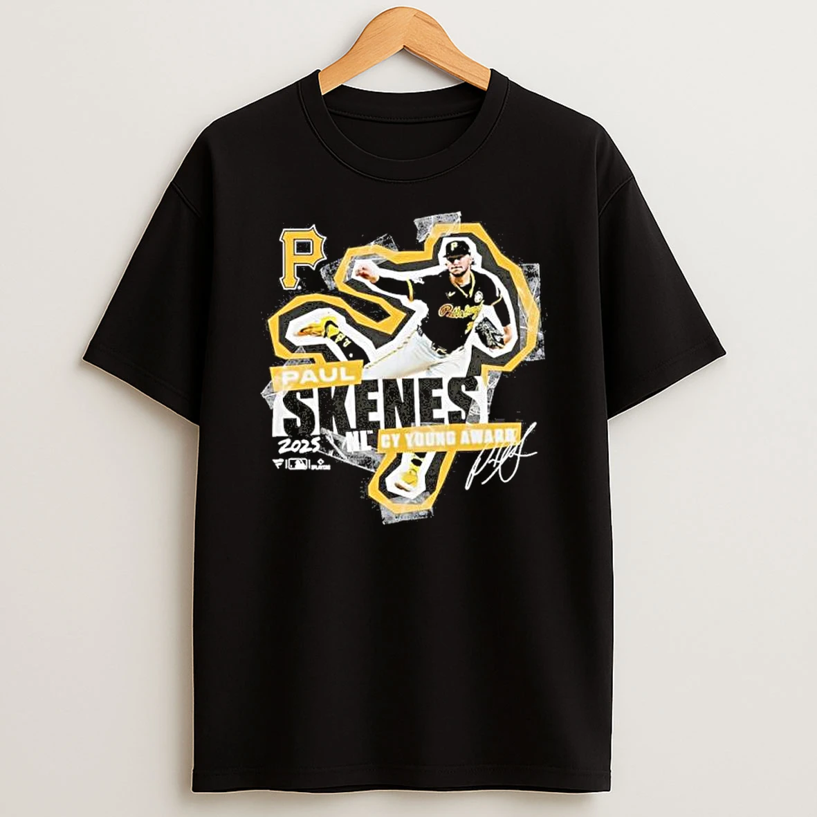 Paul Skenes Pittsburgh Pirates 2025 National League Cy Young Award Winner Shirts