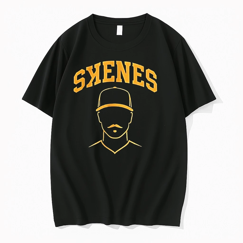 Paul Skenes Mustache Apparel Pittsburgh Pirates Baseball Shirts