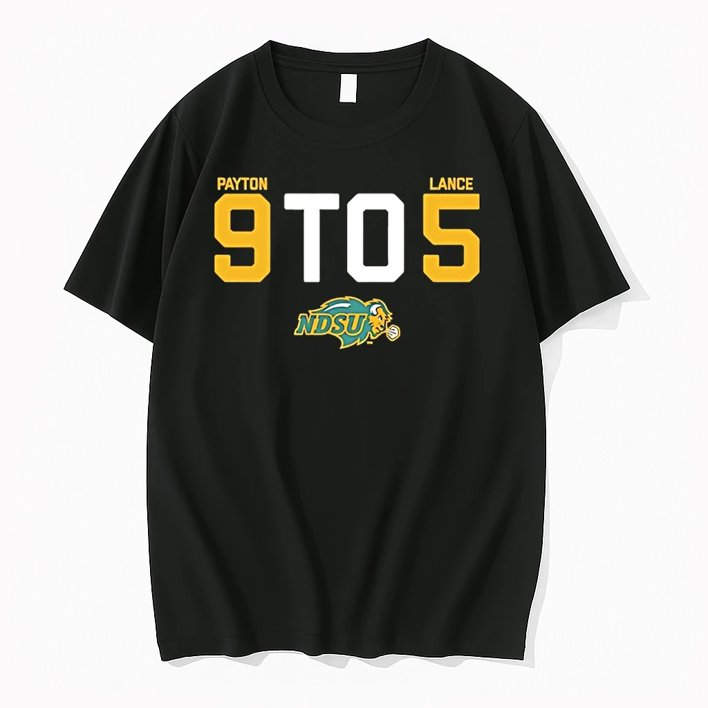 Payton 9 To Lance 5 North Dakota State Bison Football Shirts