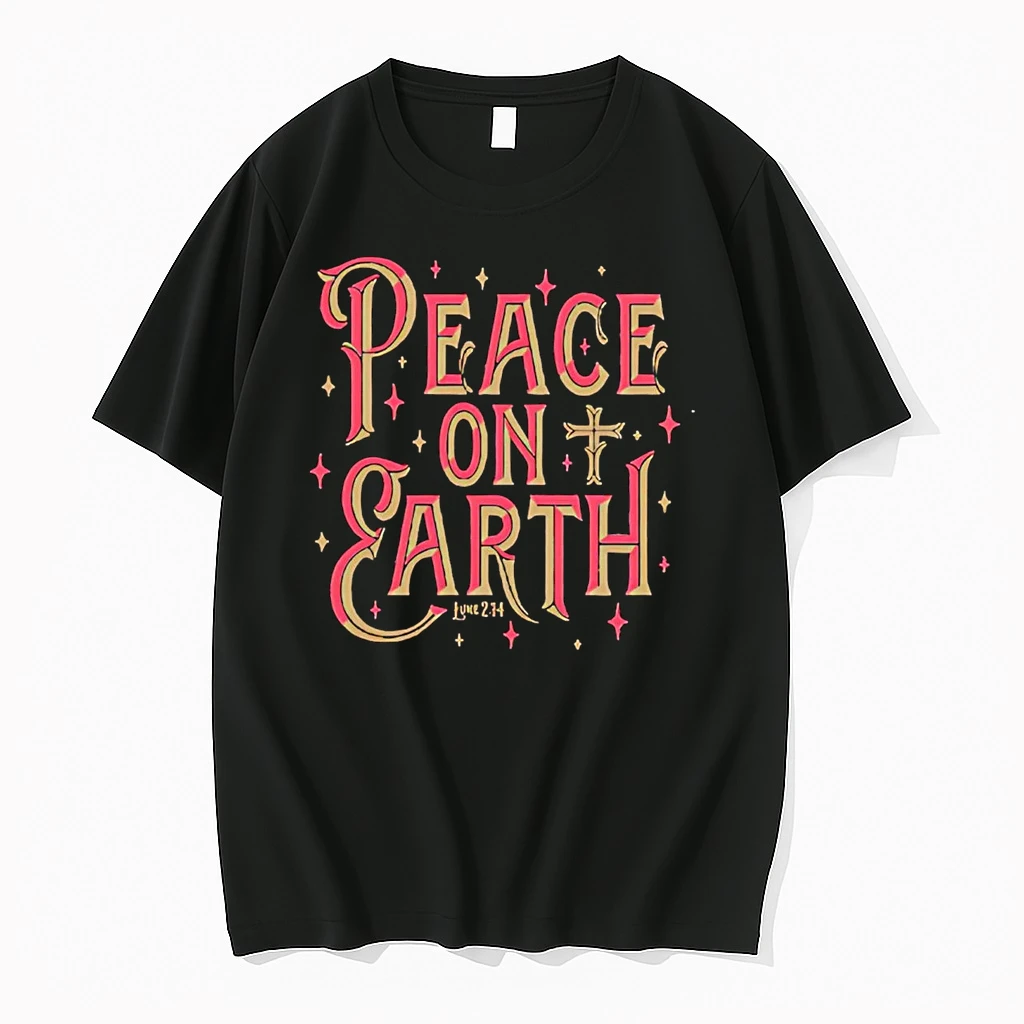 Peace On Earth Luke 2 14 Shirts