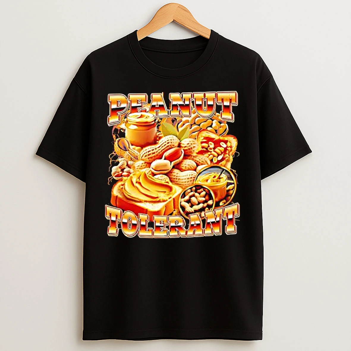 Peanut Tolerant Peanut Butter Graphic T Shirts