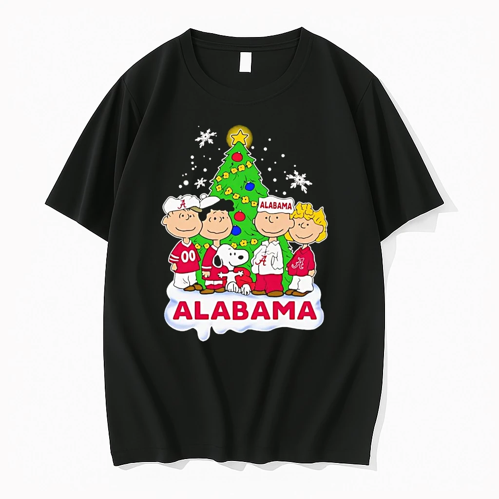 Peanuts Alabama Crimson Tide Christmas Shirts