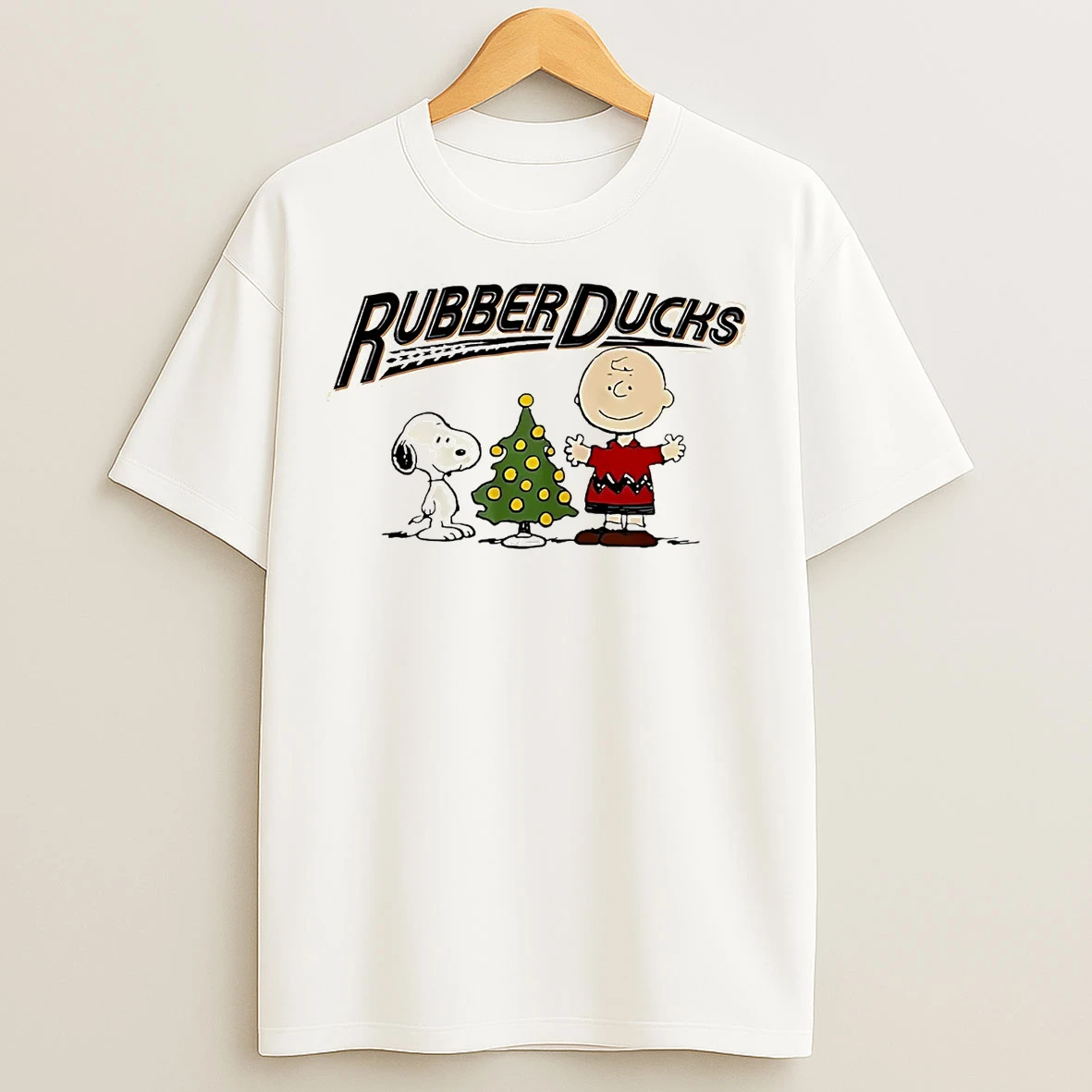 Peanuts Charlie Brown And Snoopy Akron Rubber Ducks T Shirts