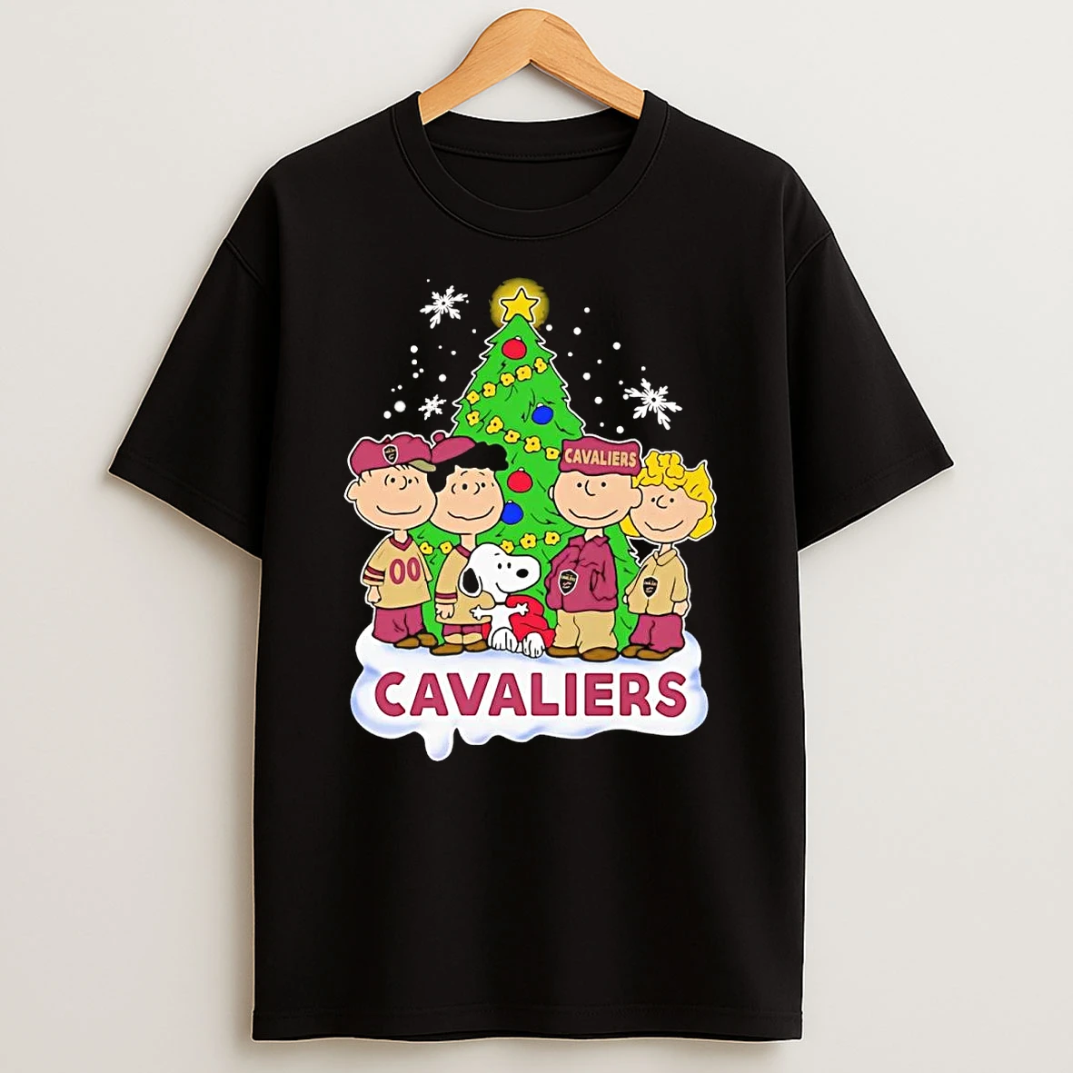 Peanuts Cleveland Cavaliers Christmas Shirts