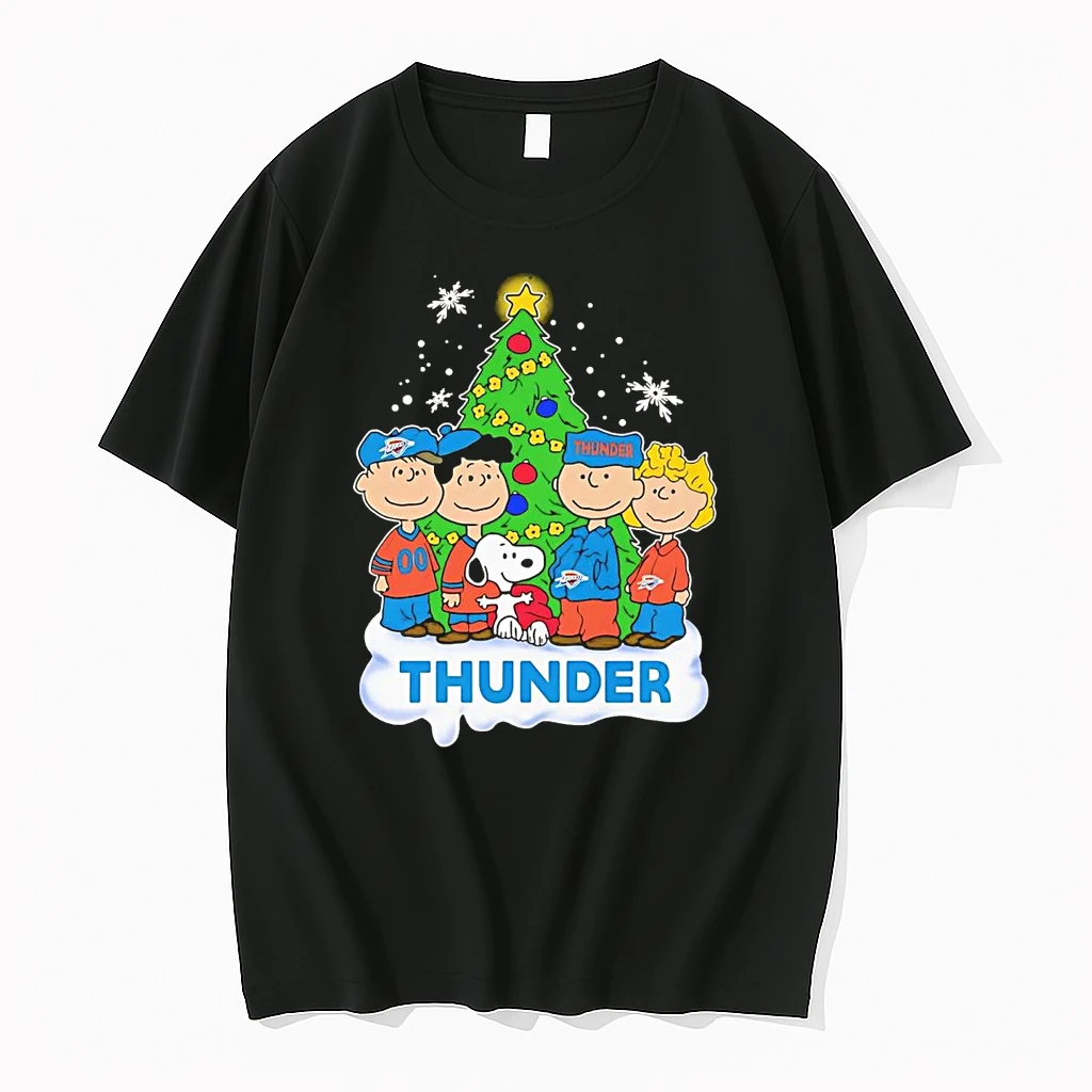 Peanuts Oklahoma City Thunder Christmas Shirts