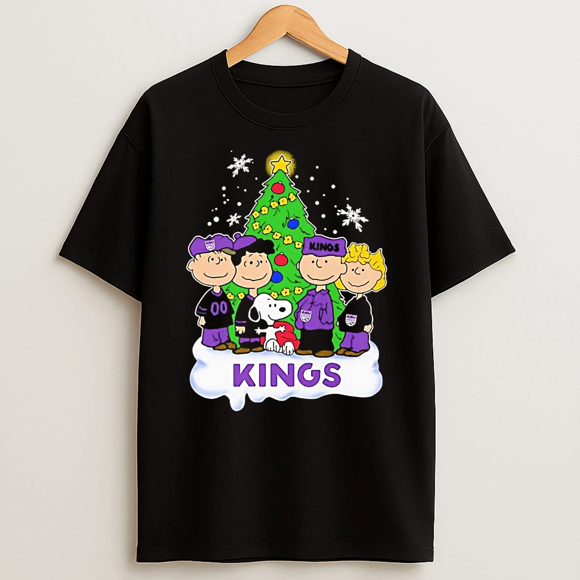 Peanuts Sacramento Kings Christmas Shirts