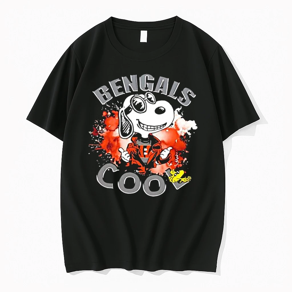 Peanuts Snoopy And Woodstock Cincinnati Bengals Cool Shirts